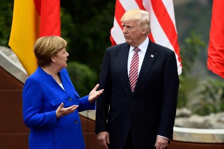 Germany's Angela Merkel must try to avoid further damage to transatlantic ties at the G20 summit
