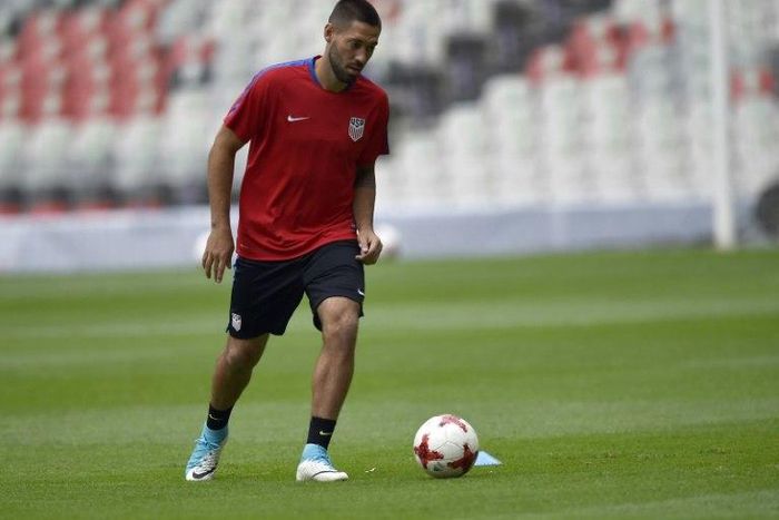 US striker Clint Dempsey, pictured in June 2017, has 56 career goals in 134 caps for the US squad