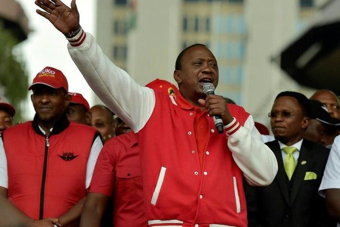 President Uhuru Kenyatta hails from the elite but has a reputation for the common touch