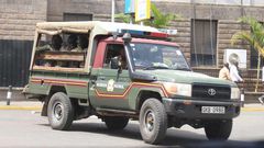 File image of a police vehicle