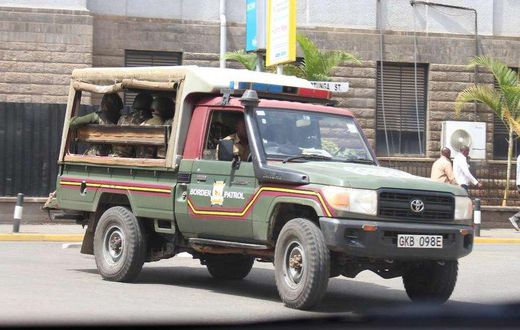 File image of a police vehicle