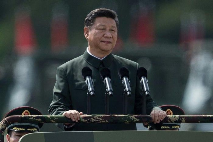 Chinese president Xi Jinping says his country will protect its sovereignty against any "people, organisation or political party"
