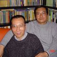 A file picture released by the family of Liu Xiaobo taken on March 14, 2005 shows 2010 Nobel peace laureate Liu Xiaobo, left, and his brother Liu Xiaoxuan
