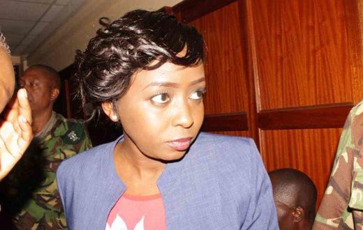 Citizen TV journalist Jacque Maribe