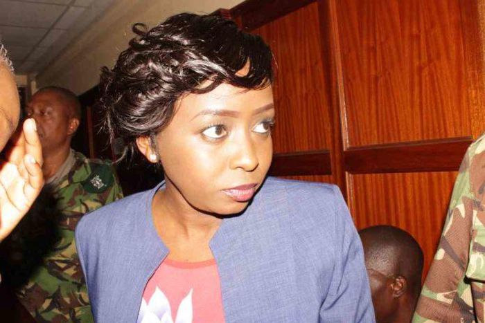 Citizen TV journalist Jacque Maribe