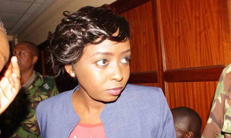 Citizen TV journalist Jacque Maribe