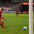 Shanghai SIPG's Hulk scores from the penalty spot during the AFC Champions League quarter-final football match between Shanghai SIPG and Guangzhou Evergrande in Shanghai on August 22, 2017