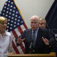 US Senator John McCain is being treated for a blood clot above his eye
