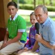 Russian President Vladimir Putin visits the Artek international children centre in Gurzuf, some 15 kms outside Yalta, Crimea, June 24, 2017