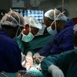 Kenyan surgeons performing a procedure