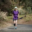 Deirdre Larkin, 85, holder of the half marathon world record for her age, each morning runs an 8-kilometre (5-mile) training course close to her home in a Johannesburg suburb