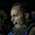 Oscar Perez, the action star who dropped grenades over Venezuela's Supreme Court appears at an opposition rally in Caracas