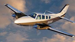 Beechcraft Baron 58 aircraft. Silicon Solutions Limited behind the Pepea na Finje lottery is on the spot for allegedly swindling Kenyans