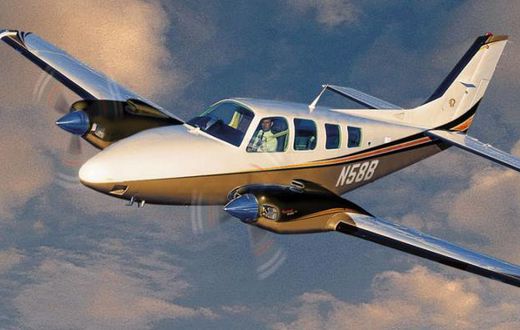 Beechcraft Baron 58 aircraft. Silicon Solutions Limited behind the Pepea na Finje lottery is on the spot for allegedly swindling Kenyans