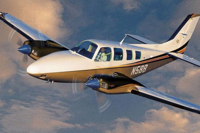 Beechcraft Baron 58 aircraft. Silicon Solutions Limited behind the Pepea na Finje lottery is on the spot for allegedly swindling Kenyans