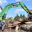 Past demolitions along Nairobi River