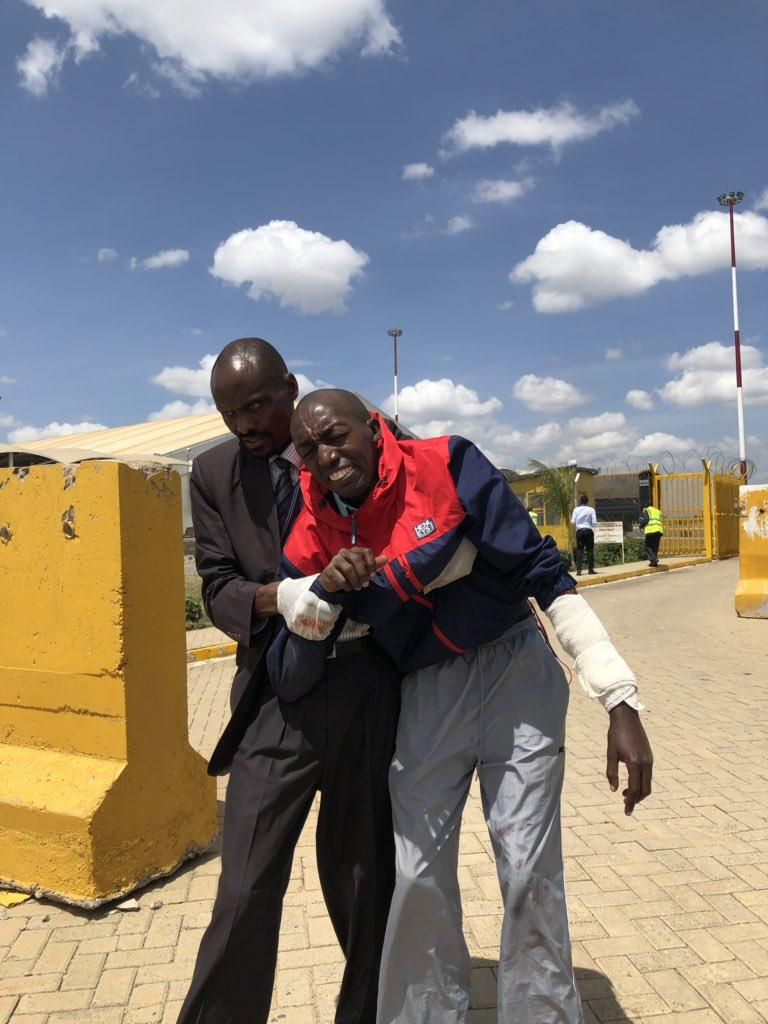 Panic at JKIA after loud explosion, heavy police presence spotted