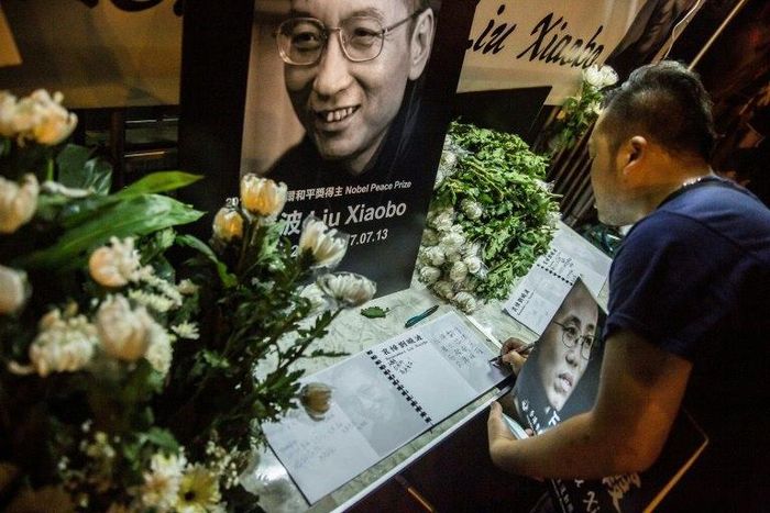 The 61-year-old democracy activist Liu Xiaobo died from liver cancer while under heavy police guard in hospital