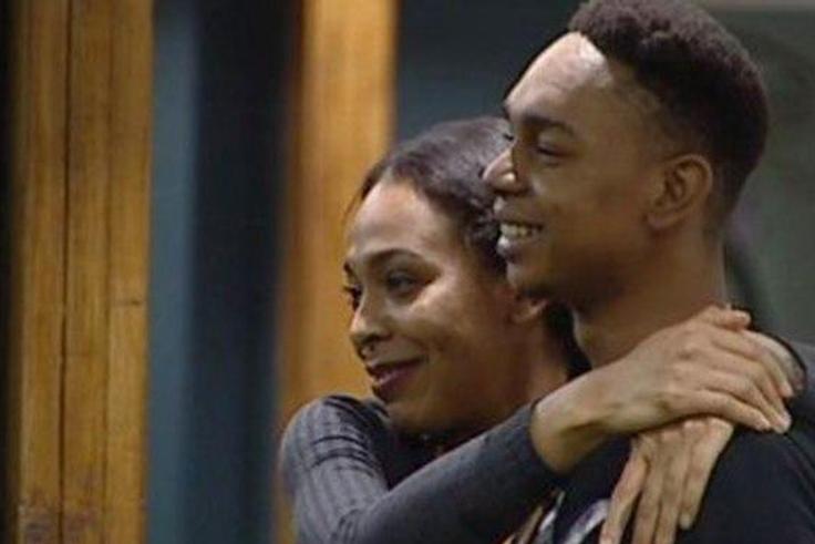 Miyonse and Tboss in the Big Brother Naija house