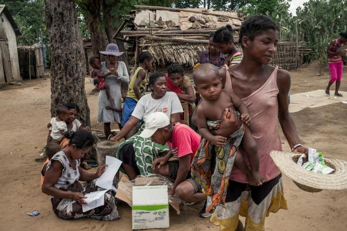 In the villages like Ifotaka, at the southern tip of Madagascar, the noise of the country's election campaign seems far away as locals confront more pressing needs in a daily struggle for food
