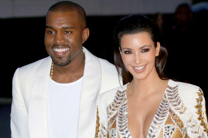 Kim Kardashian and Kanye West