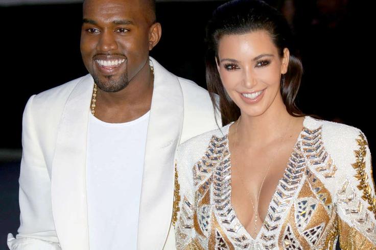 Kim Kardashian and Kanye West