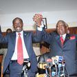 Wilson Sossion with Francis Atwoli