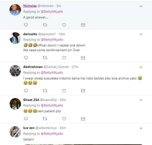 Betty Kyallo’s perfect response after fan accused her of being idle