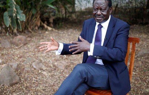 AU envoy Raila Odinga