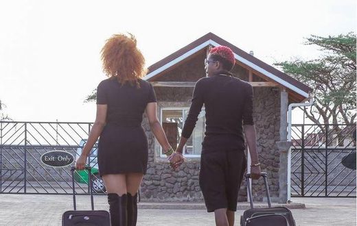 Eric Omondi and Chantal