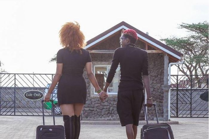 Eric Omondi and Chantal