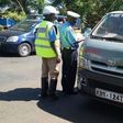 NTSA officials inspecting a PSV vehicle