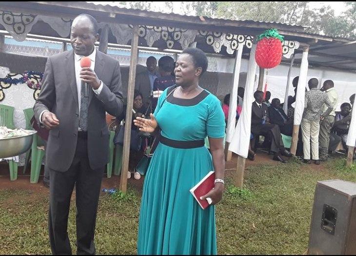 Hellen Obado and her husband former Migori Governor Okoth Obado.