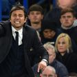 Chelsea's Antonio Conte shouts instructions during the Premier League match against Southampton at Stamford Bridge in London, on April 25, 2017