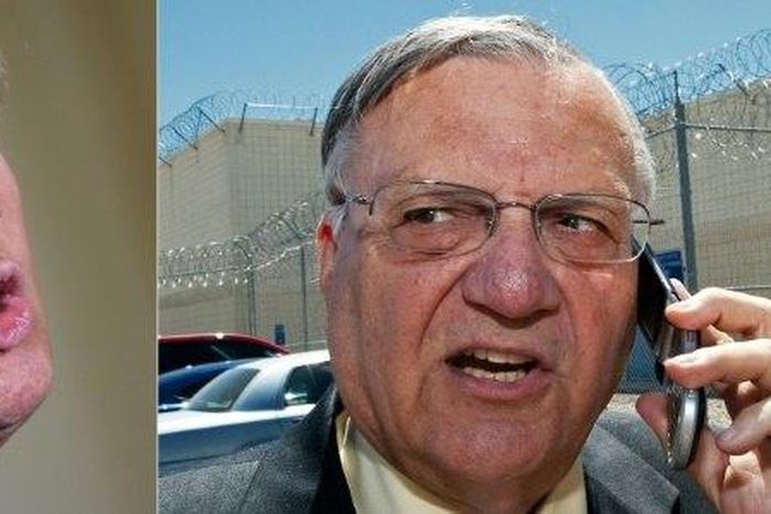 Donald Trump hailed former Arizona sheriff Joe Arpaio, who was convicted last month of criminal contempt for illegally targeting Hispanic immigrants, as a "patriot"