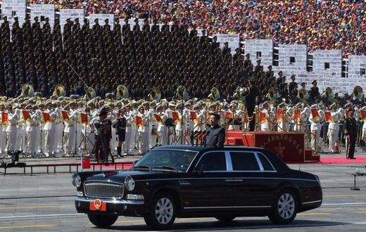 President Xi Jinping -- who along with other Communist Party leaders uses the 'Hongqi' to get around -- is pushing for national economic 'self-reliance'