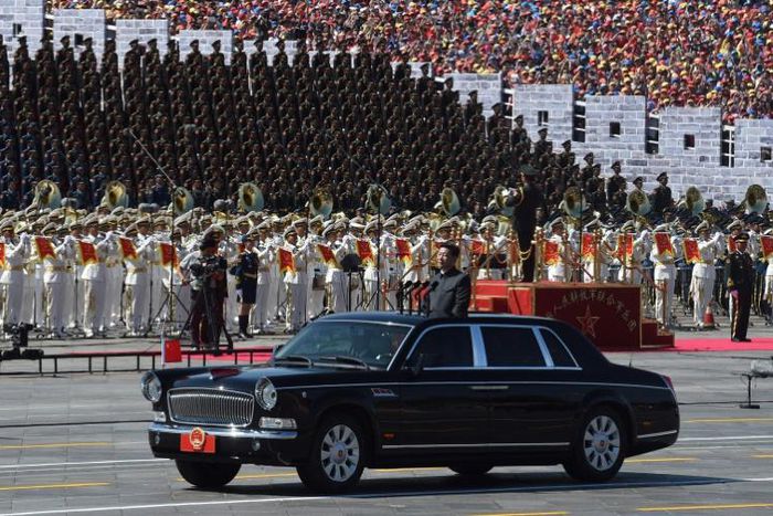 President Xi Jinping -- who along with other Communist Party leaders uses the 'Hongqi' to get around -- is pushing for national economic 'self-reliance'