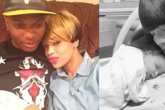 Wizkid and his Baby Mama