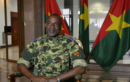 General Gilbert Diendere is charged with treason, murder and threatening state security