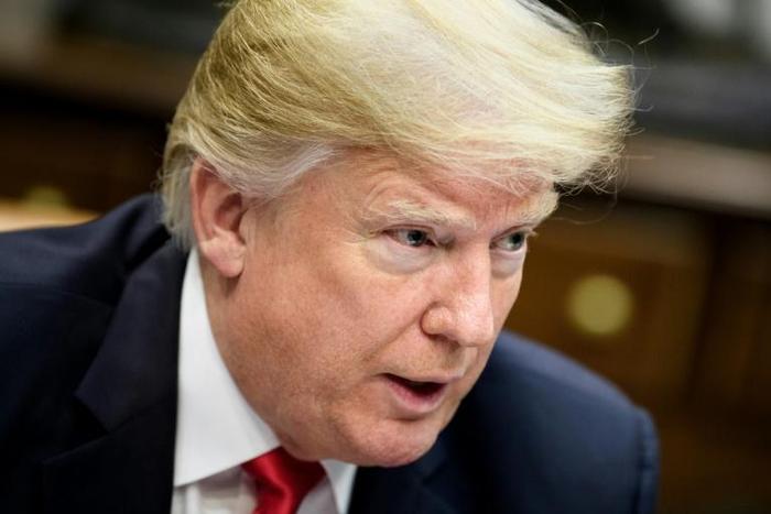 US President Donald Trump said the US has "defeated ISIS in Syria," calling the jihadist group his "only reason for being there during the Trump presidency"