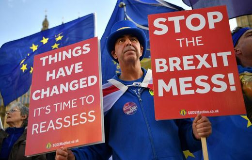 Anti-Brexit demonstrator Steve Bray and his supporters are stepping up their protests ahead of next week's parliament vote on a withdrawal deal
