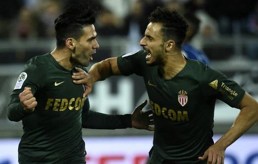 Two Radamel Falcao penalties gave Monaco a second win in three matches