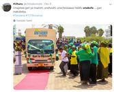 A post shared on the Unakufa challenge