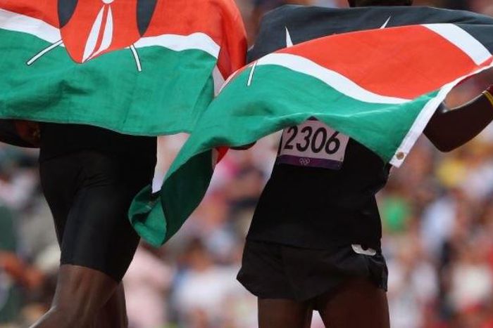 Kenyan athletes.