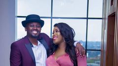 Rsiper Faith with her Hubby Brian Muiruri. (Instagram)