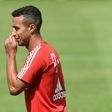 Bayern Munich's Thiago Alcantara has struggled with calf and stomach muscle injuries this season