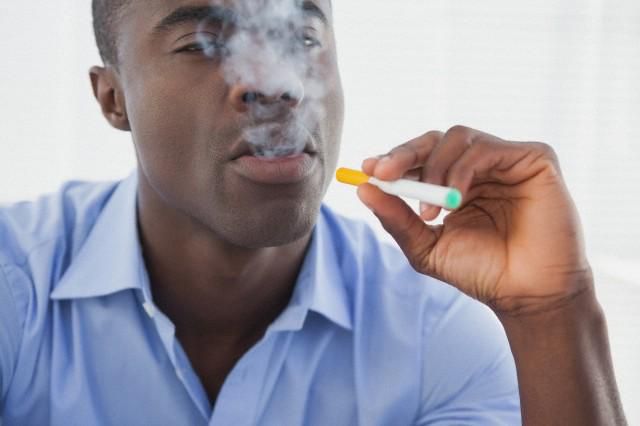 man smoking(ThyBlackMan)