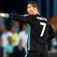 Real Madrid's Portuguese forward Cristiano Ronaldo gestures during the UEFA Super Cup football match against Manchester United on August 8, 2017