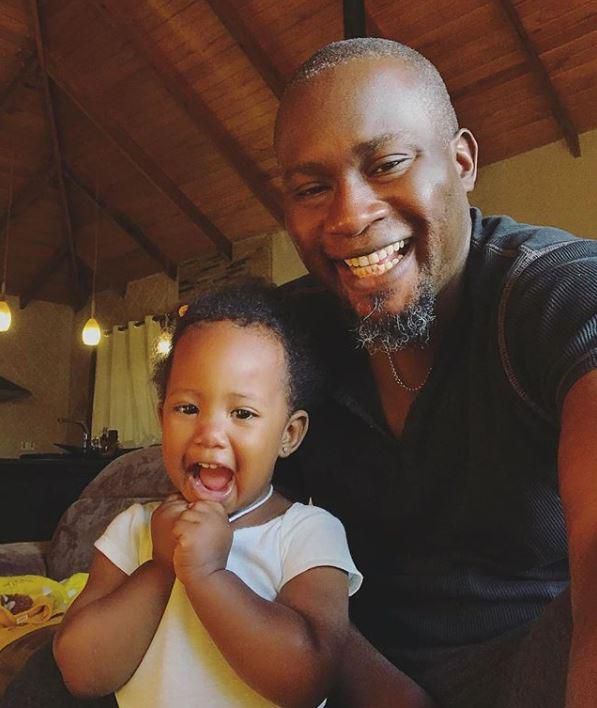 Tedd Josiah with his daughter Jamila. Tedd Josiah speaks on getting married