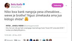 Betty Kyallo’s perfect response after fan accused her of being idle